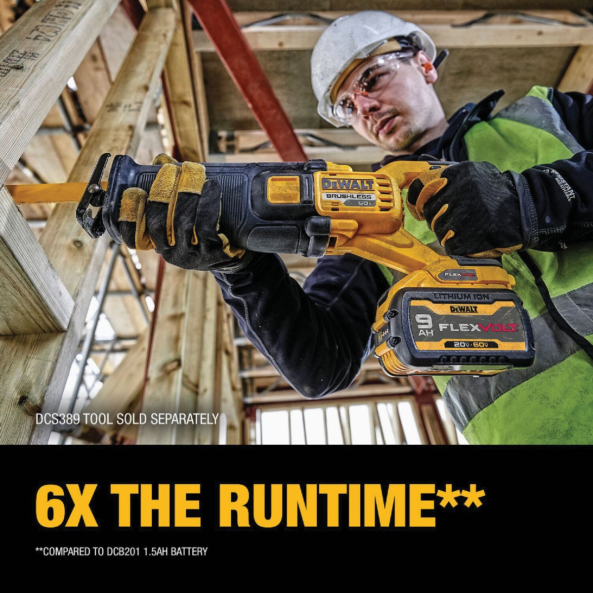 Dewalt flex 60 online volt battery