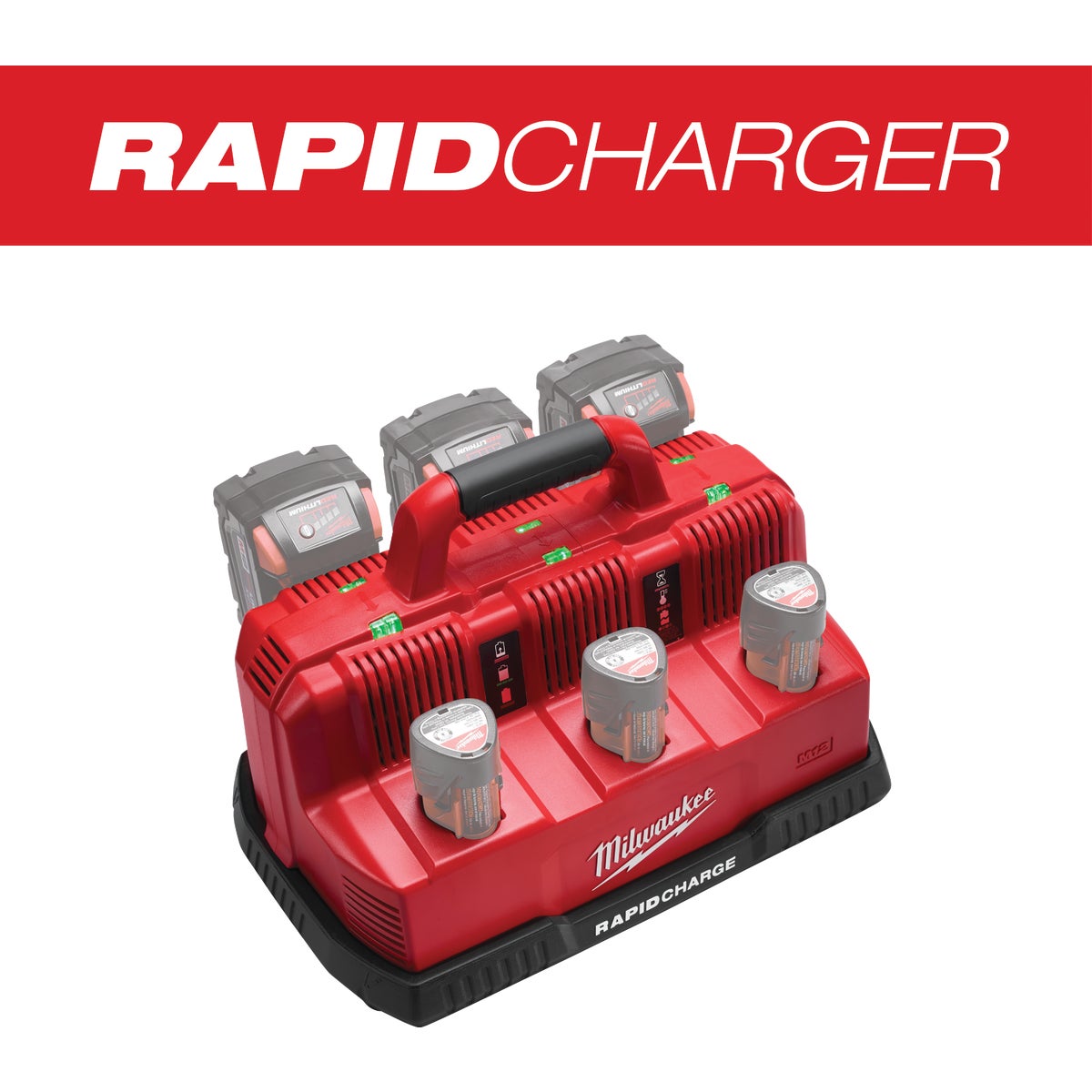 Milwaukee six pack discount charger