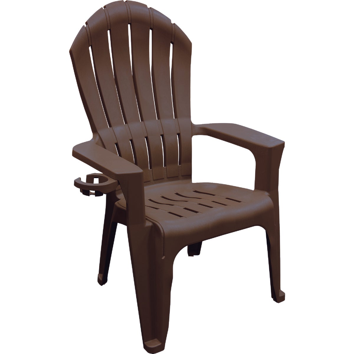 Adams Big Easy Earth Brown Resin Adirondack Chair Hall s